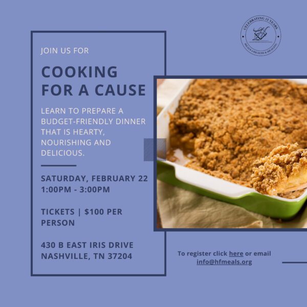 Cooking for a Cause - February2025